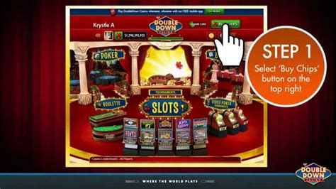 Redeeming a DoubleDown Casino Promo Code on a Desktop .